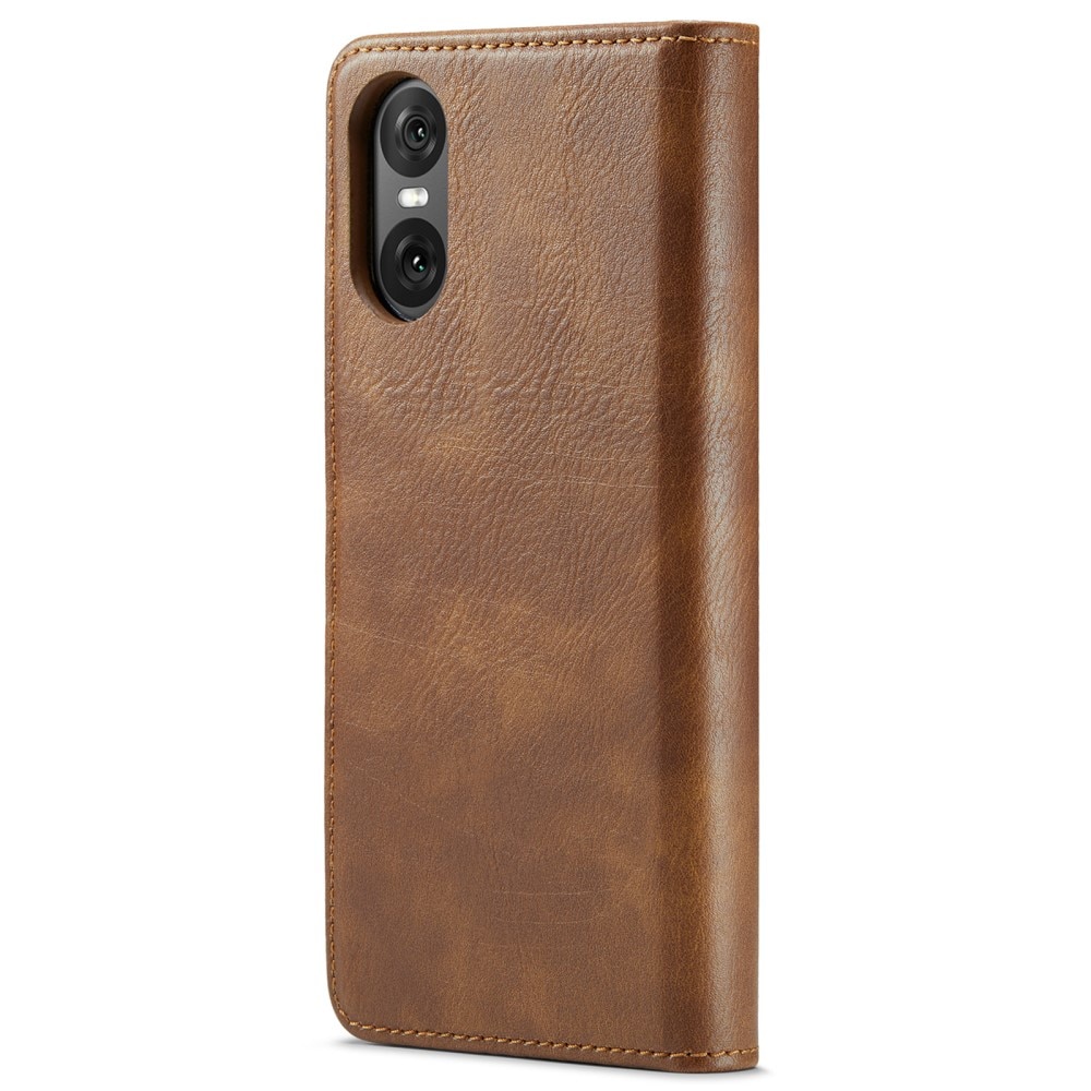 Handytasche Magnetische Sony Xperia 10 VI Cognac