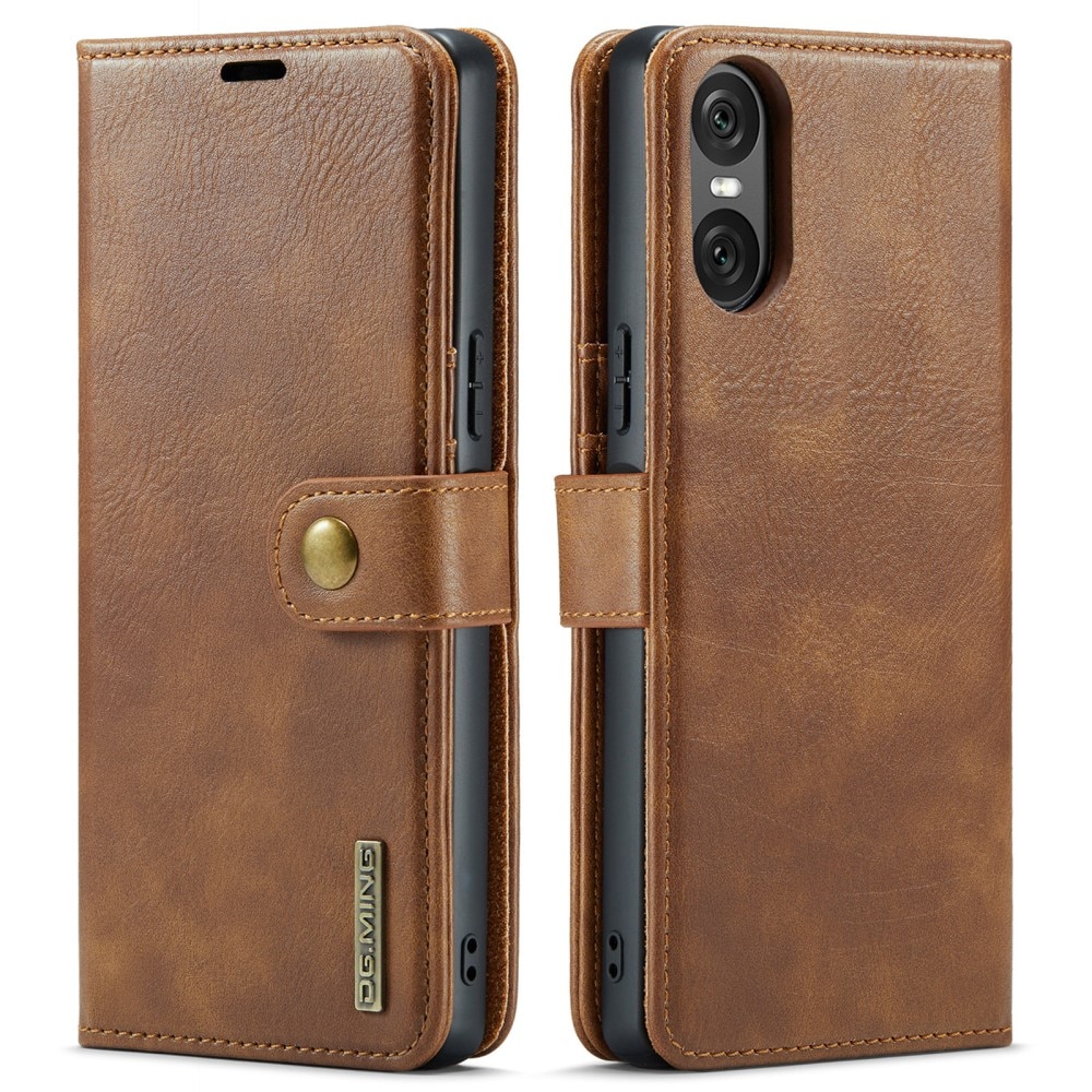 Handytasche Magnetische Sony Xperia 10 VI Cognac