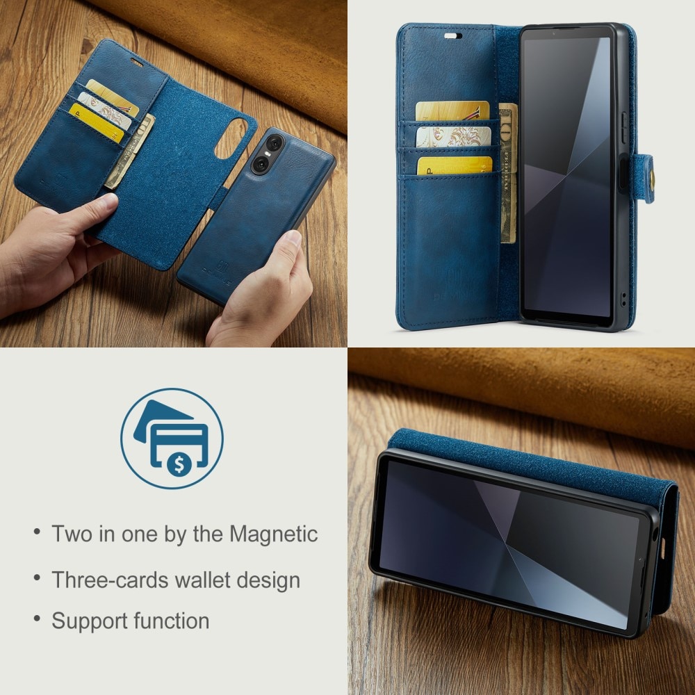 Handytasche Magnetische Sony Xperia 10 VI Blue