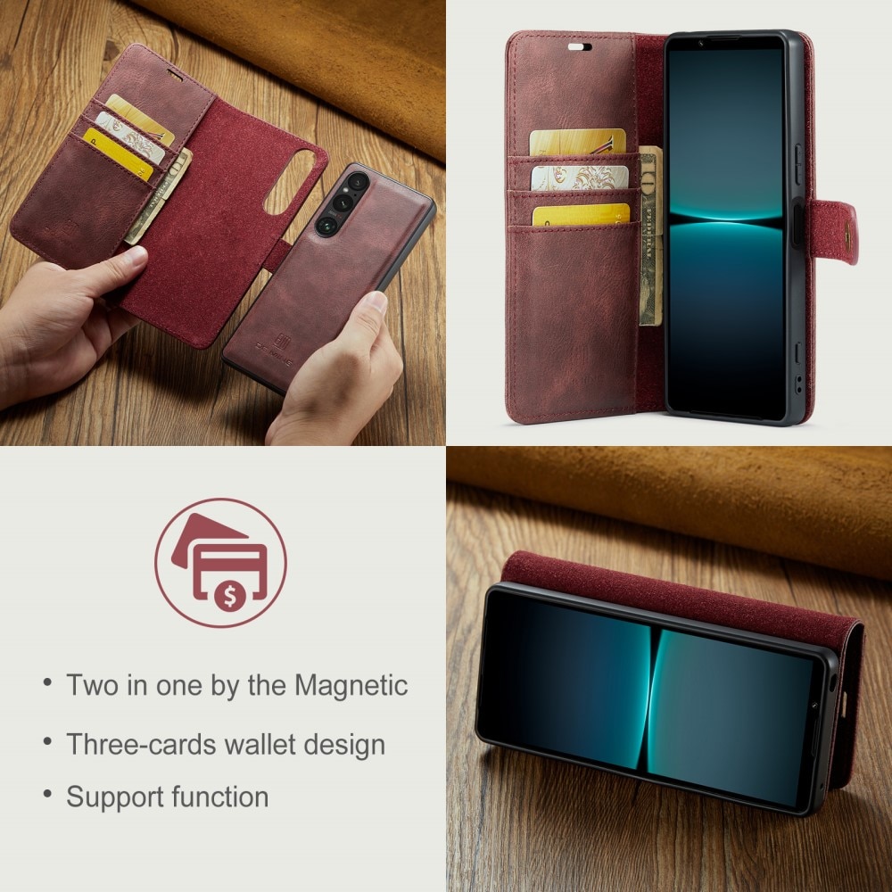 Handytasche Magnetische Sony Xperia 1 VI Red