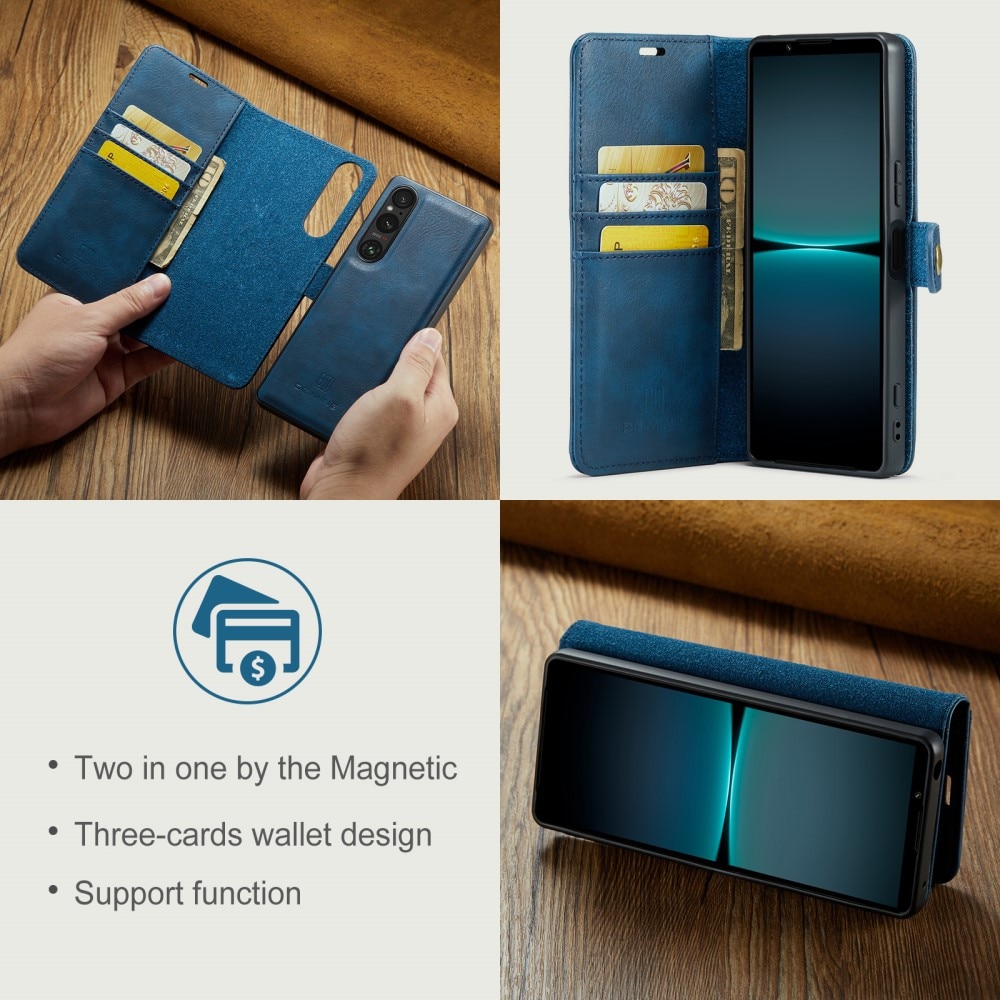 Handytasche Magnetische Sony Xperia 1 VI Blue