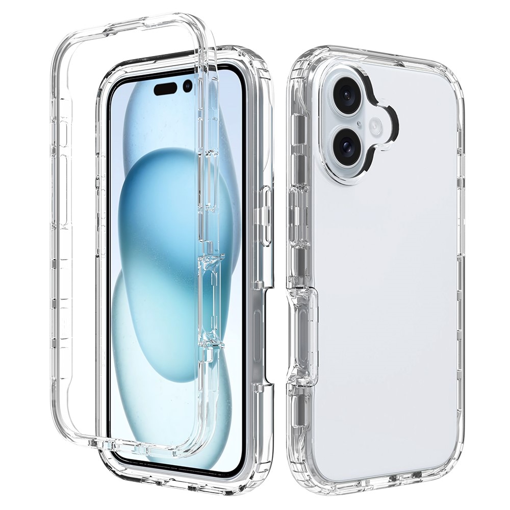 iPhone 16 Plus Full Cover Hülle Transparent