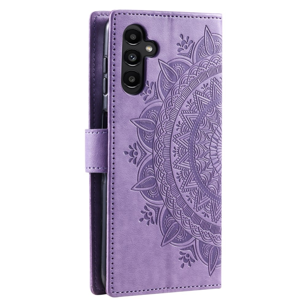 Samsung Galaxy S24 FE Handytasche Mandala lila