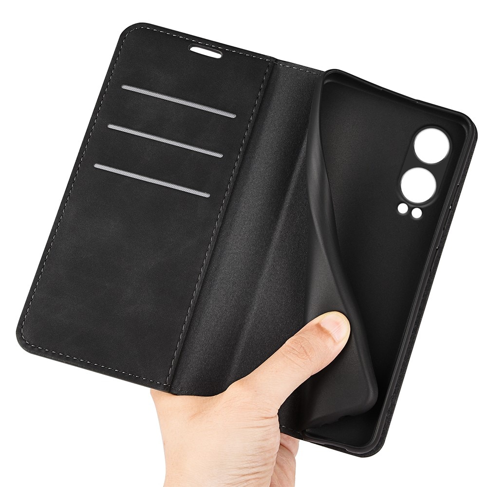  OnePlus Nord CE 4 Lite Slim Handytasche Schwarz