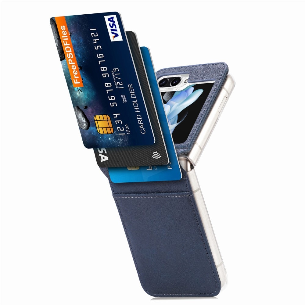 Slim Card Wallet Samsung Galaxy Z Flip 6 blau