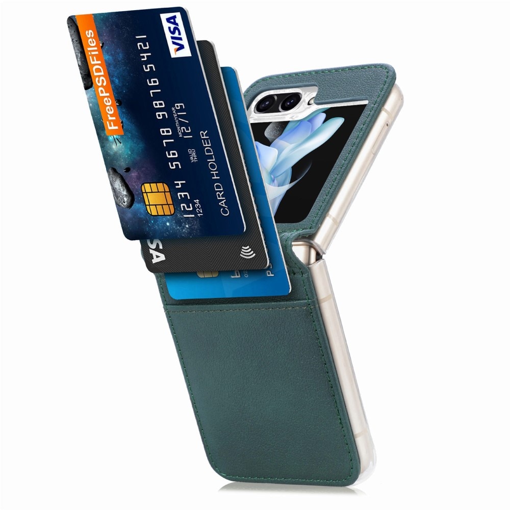 Slim Card Wallet Samsung Galaxy Z Flip 6 grün