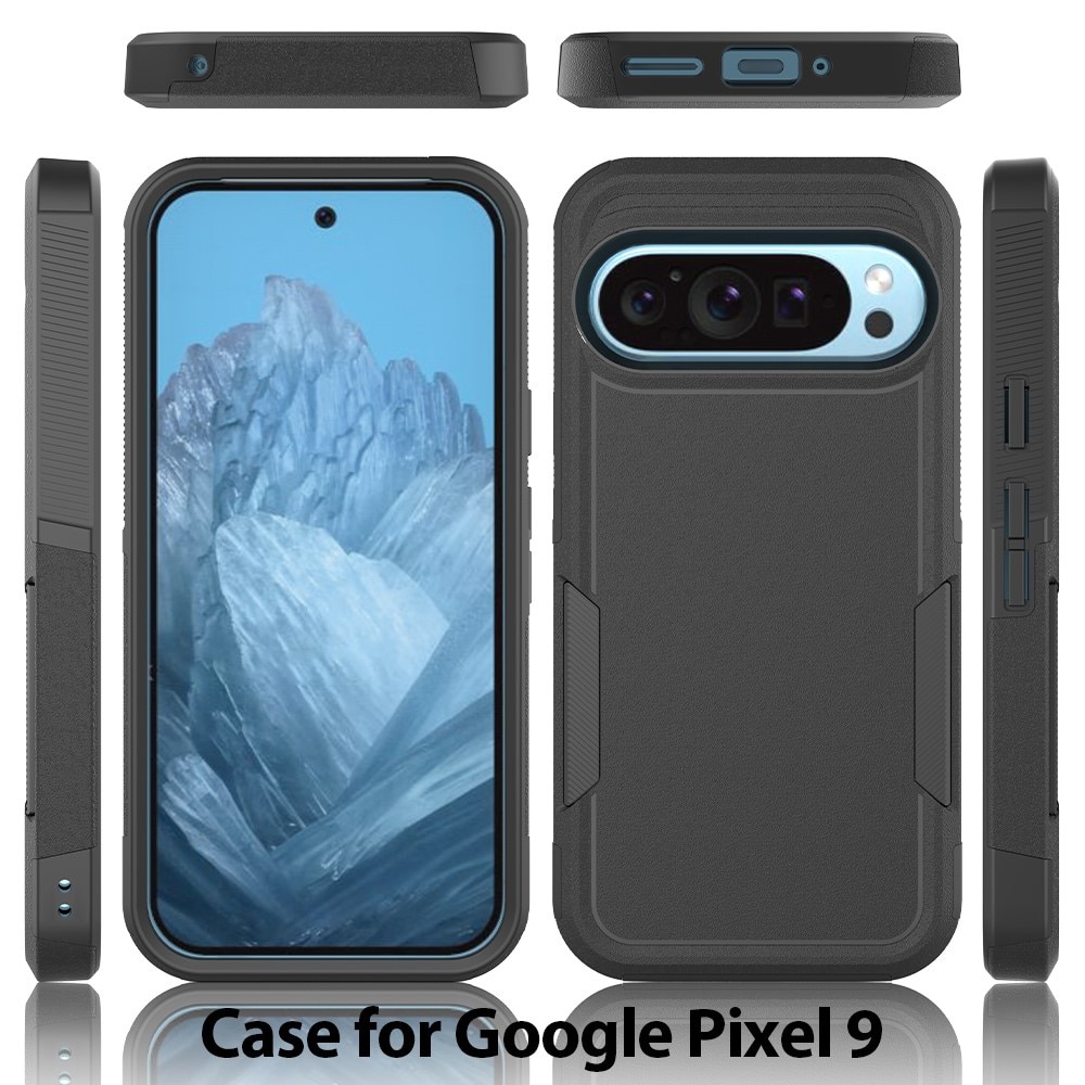 Google Pixel 9 Pro Off-road Hybrid-Hülle schwarz