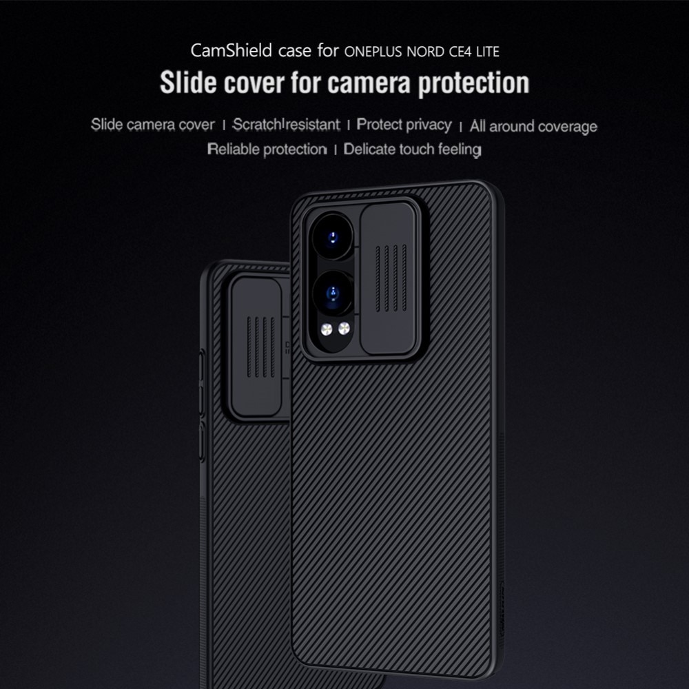 CamShield Hülle  OnePlus Nord CE 4 Lite Schwarz