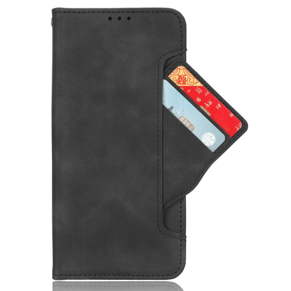 Samsung Galaxy Z Fold 6 Multi Portemonnaie-Hülle mit Stifthalter schwarz