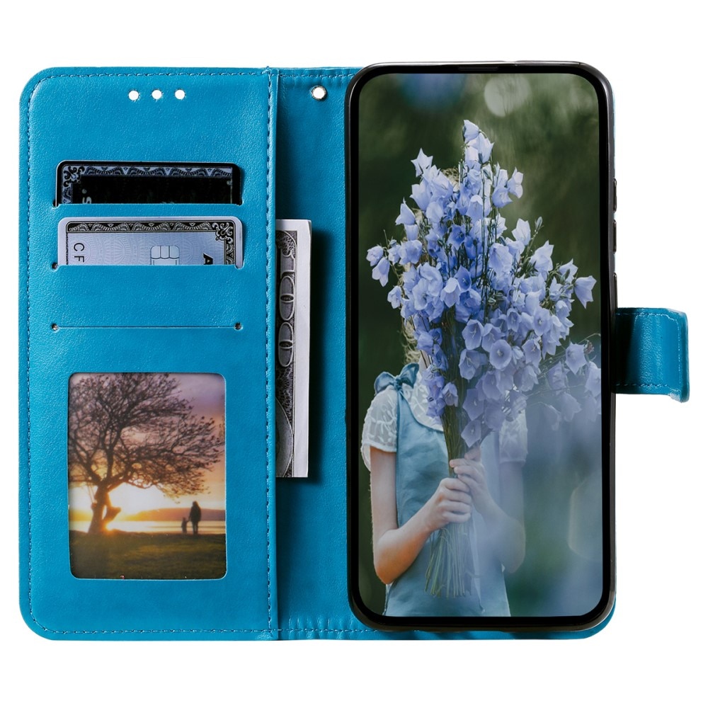 Samsung Galaxy A16 Handytasche Mandala blau