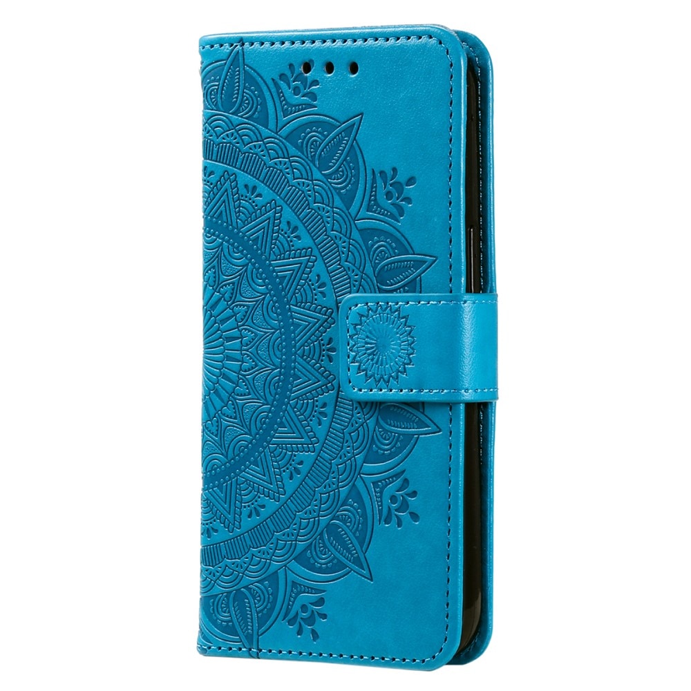 Samsung Galaxy A16 Handytasche Mandala blau