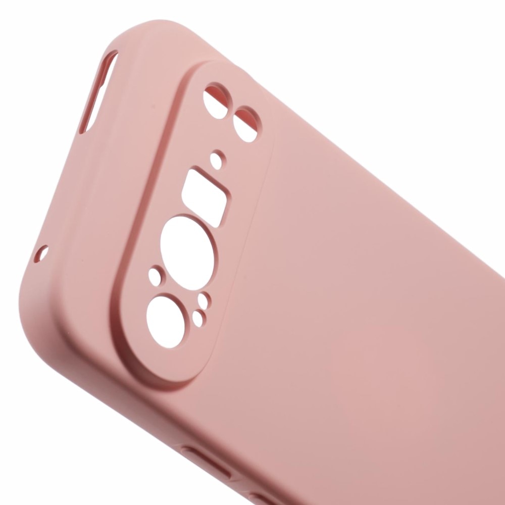 Google Pixel 9 Pro Stoßfeste TPU-hülle Rosa