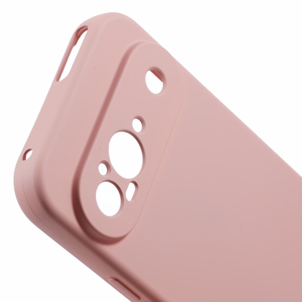 Google Pixel 9 Stoßfeste TPU-hülle Rosa