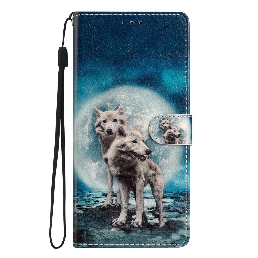 Samsung Galaxy A16 Handytasche Wölfe