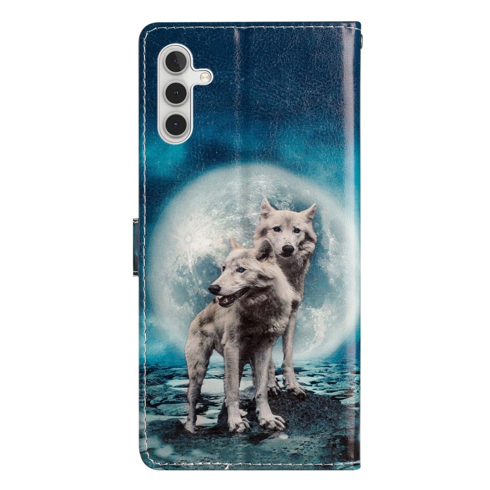 Samsung Galaxy A16 Handytasche Wölfe