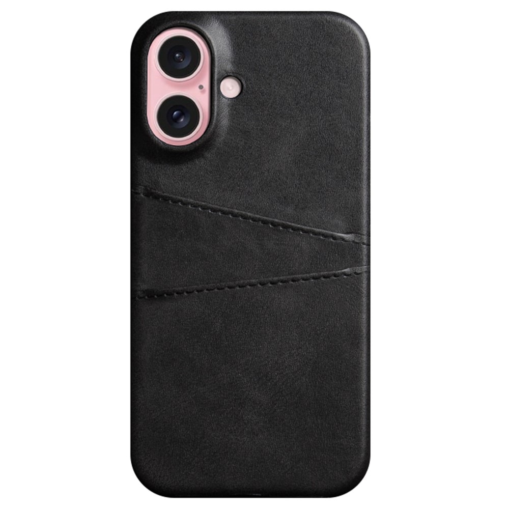 Card Slots Case iPhone 16 Schwarz