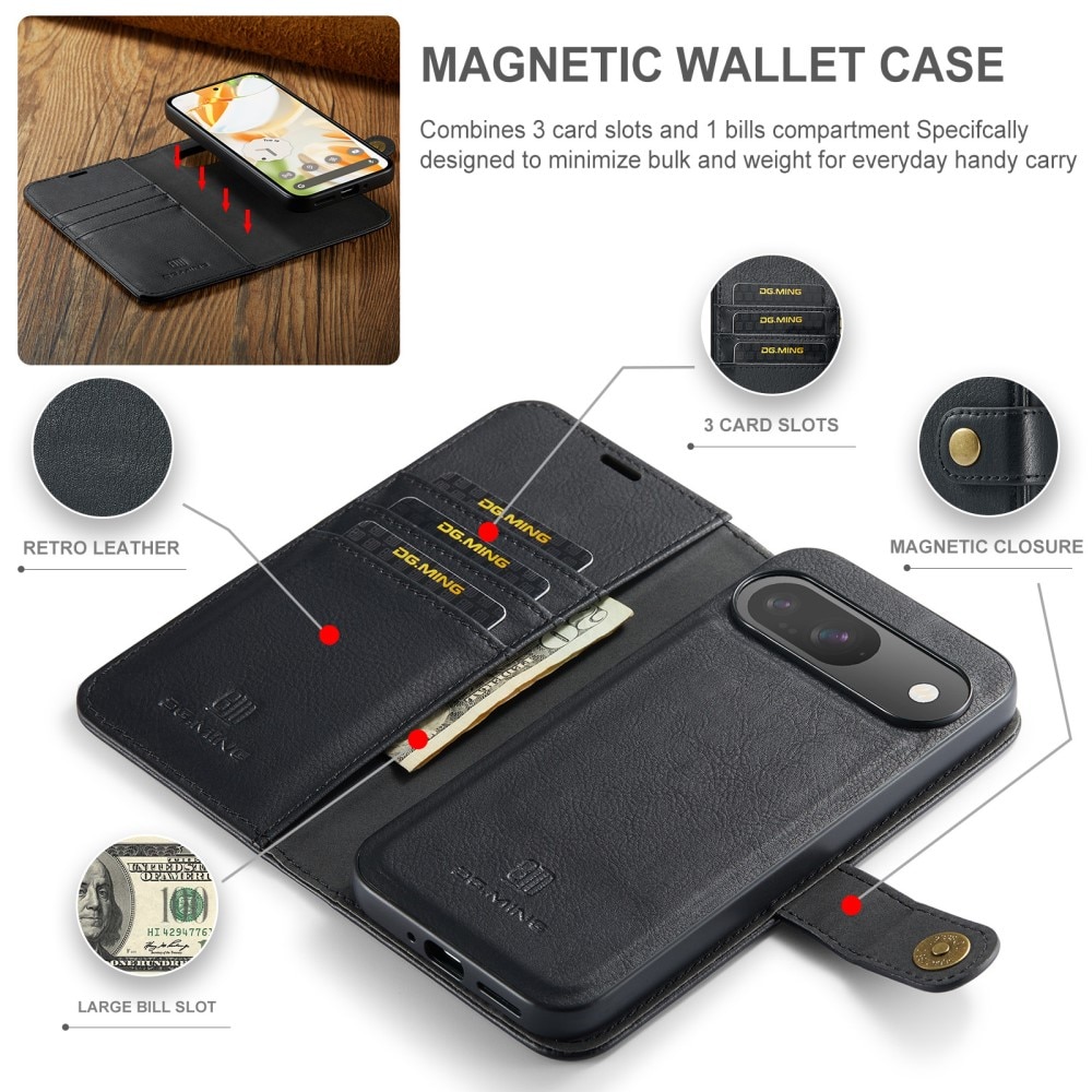 Handytasche Magnetische Google Pixel 9 Pro Black