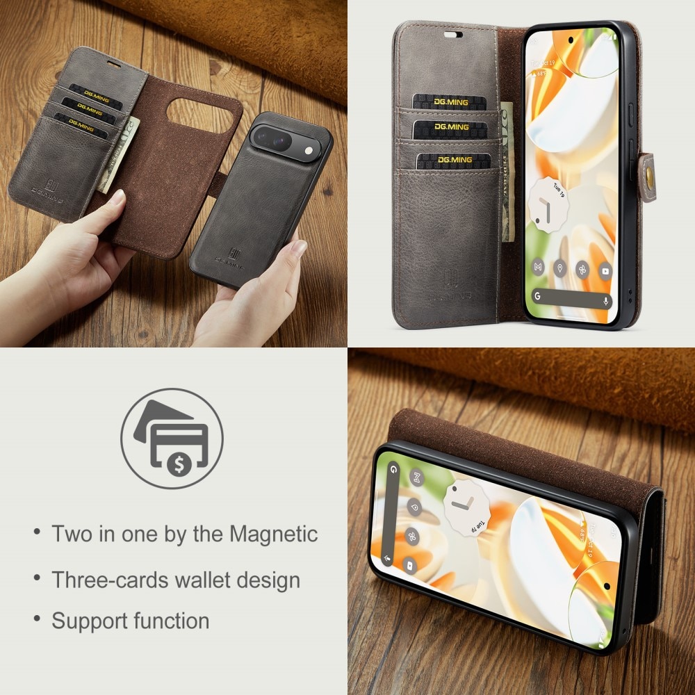 Handytasche Magnetische Google Pixel 9 Pro XL Brown