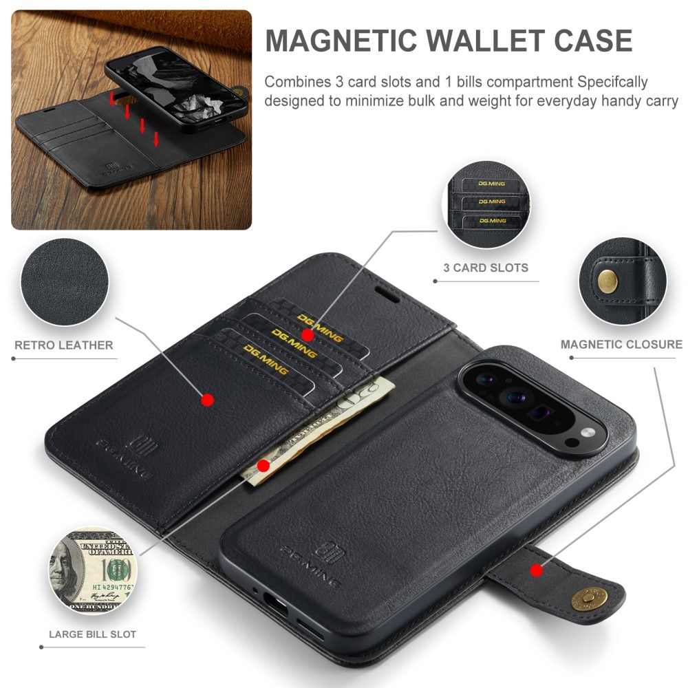 Handytasche Magnetische Google Pixel 9 Pro XL Black