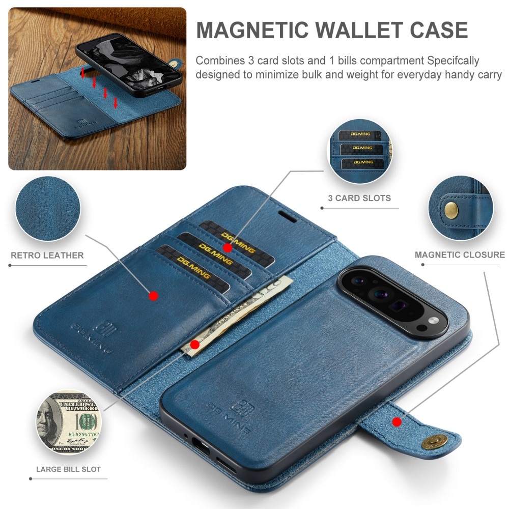 Handytasche Magnetische Google Pixel 9 Pro XL Blue