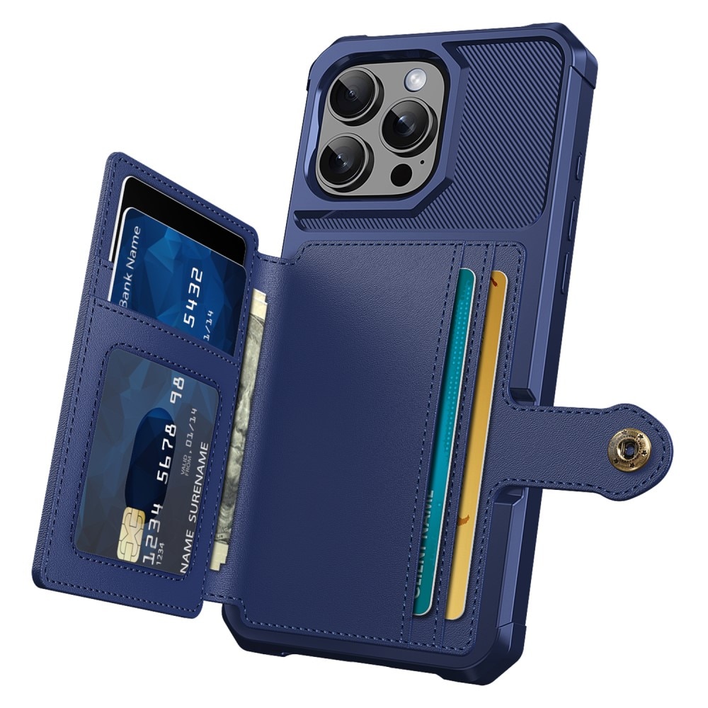 iPhone 16 Pro Tough Multi-slot Case blau