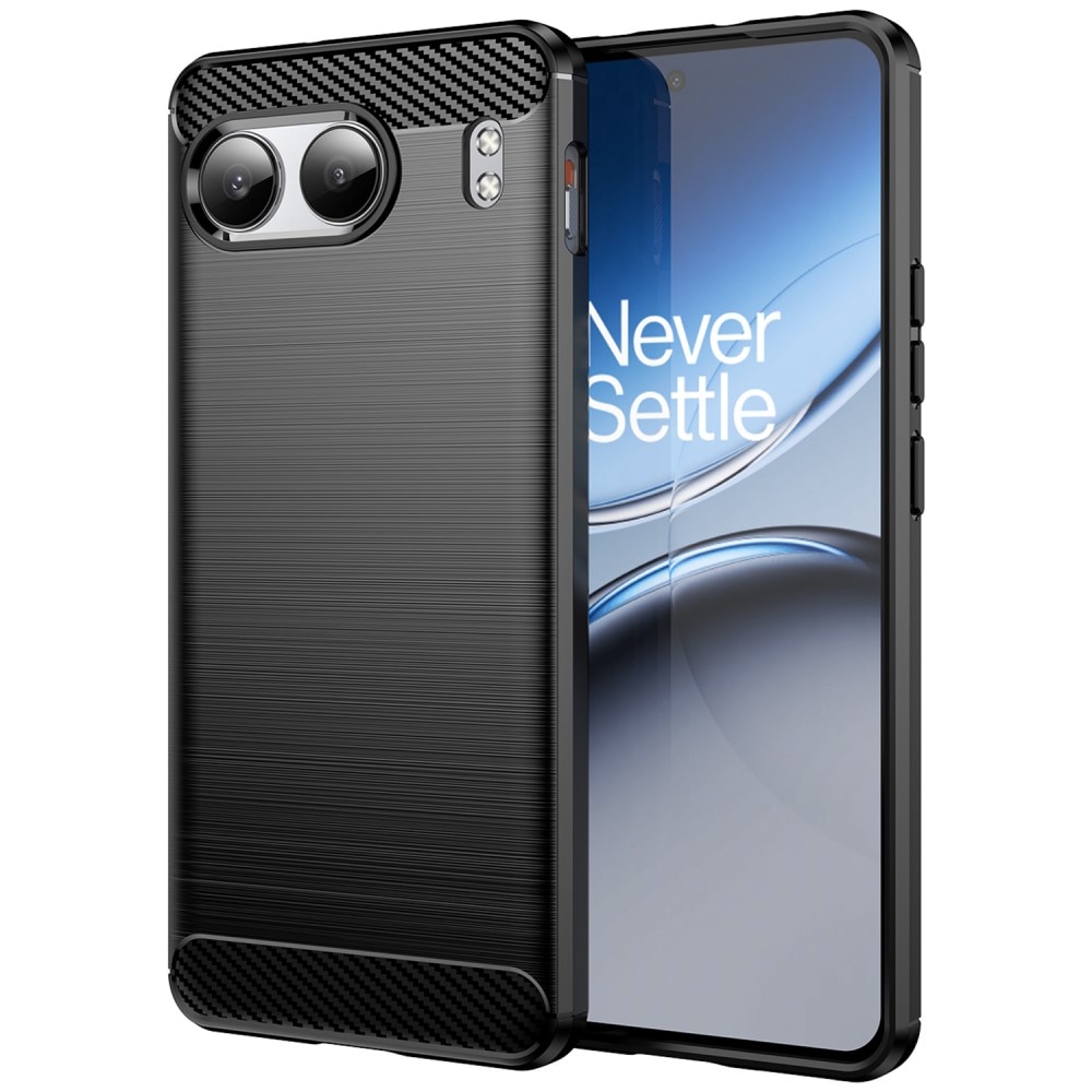  OnePlus Nord 4 Hülle TPU Brushed Schwarz