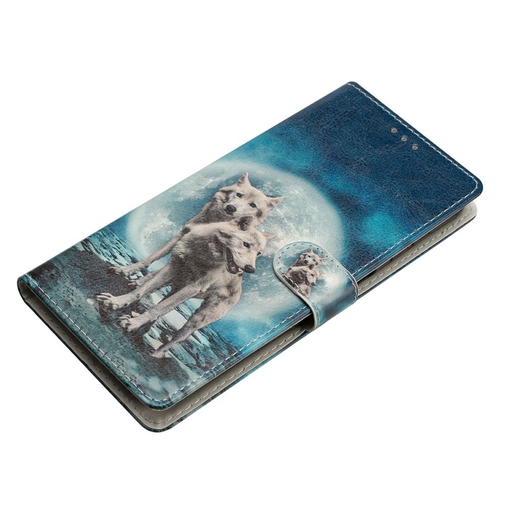 Xiaomi Redmi 14C Handytasche Wölfe