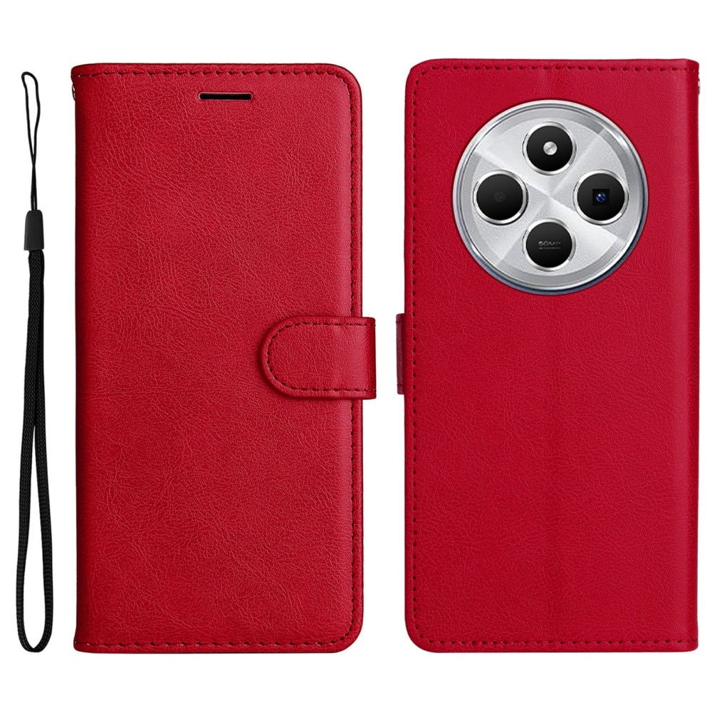 Xiaomi Redmi 14C Portemonnaie-Hülle rot