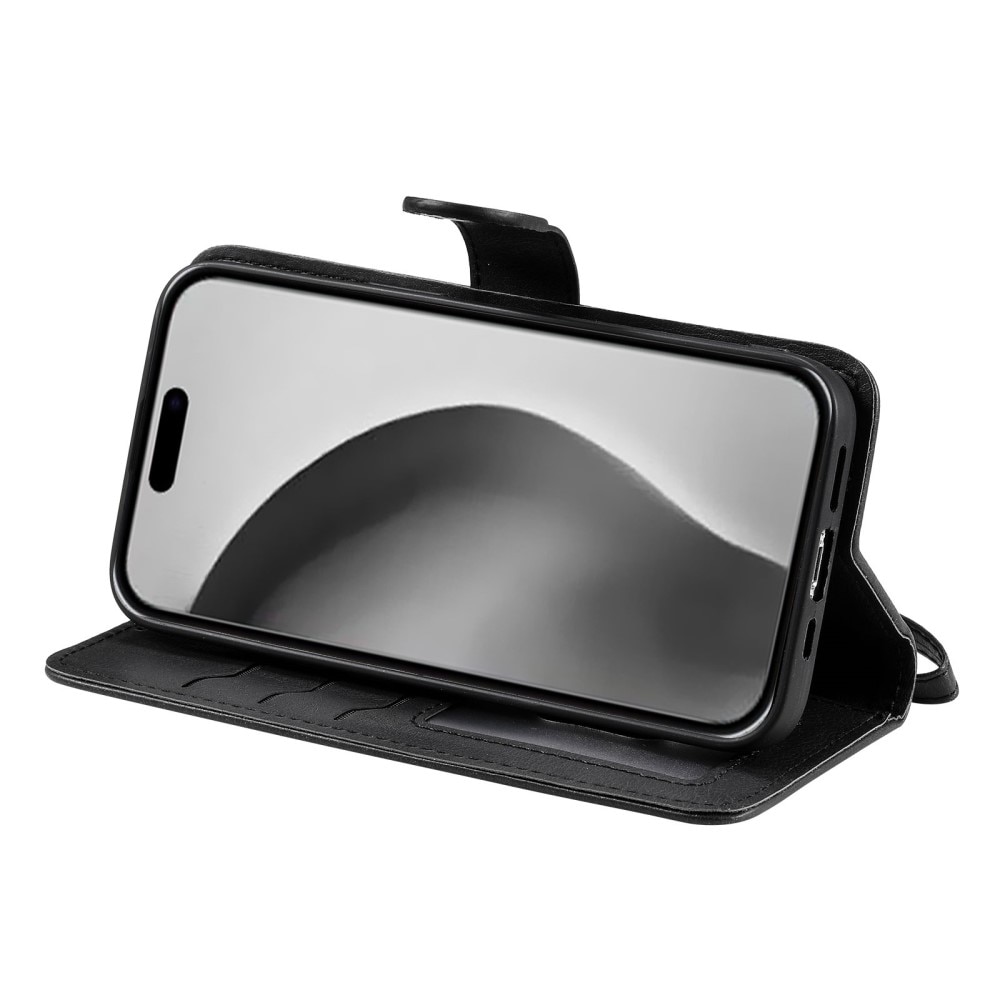 iPhone 16 Pro Magnetische Handytasche schwarz