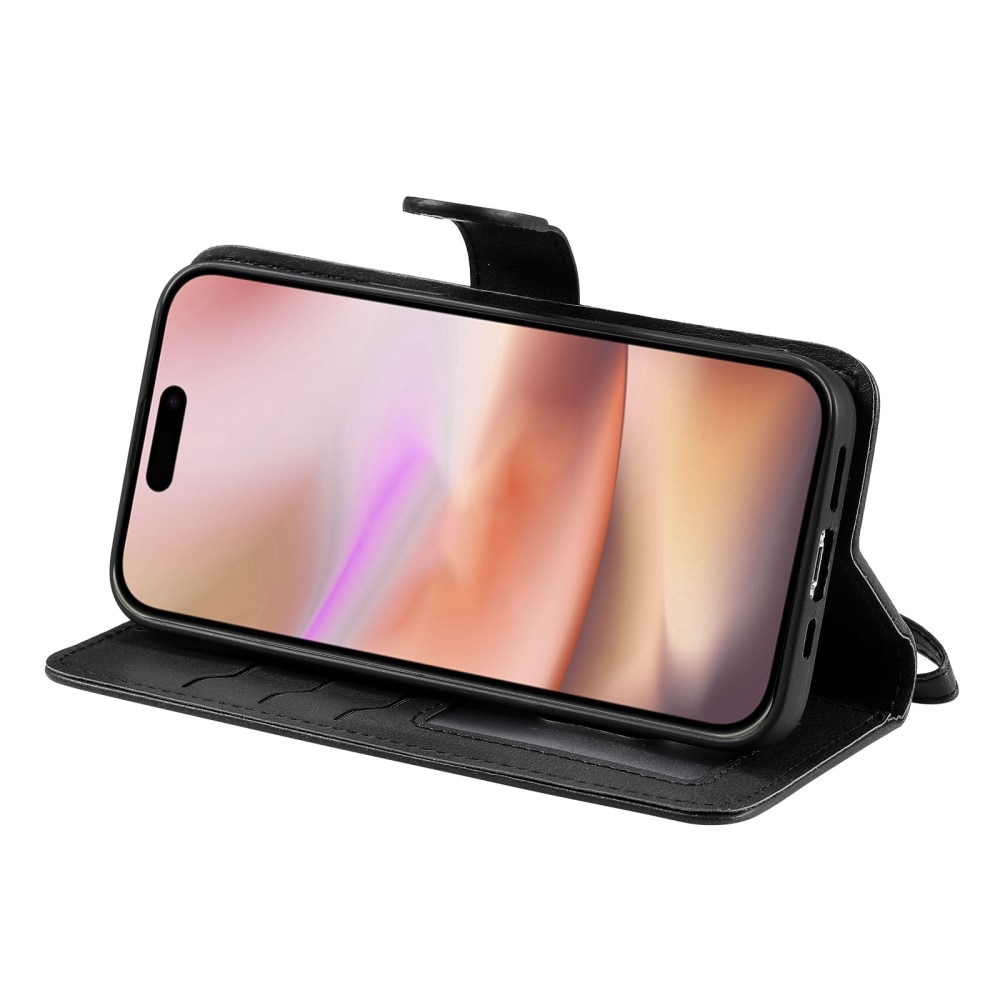 iPhone 16 Magnetische Handytasche schwarz