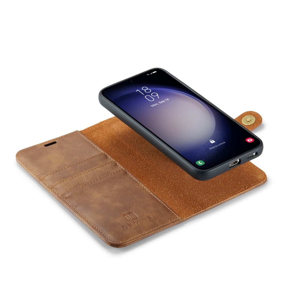 Handytasche Magnetische Samsung Galaxy S24 FE Cognac