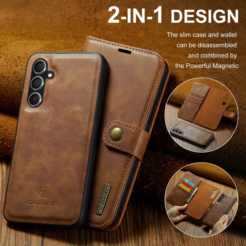 Handytasche Magnetische Samsung Galaxy S24 FE Cognac