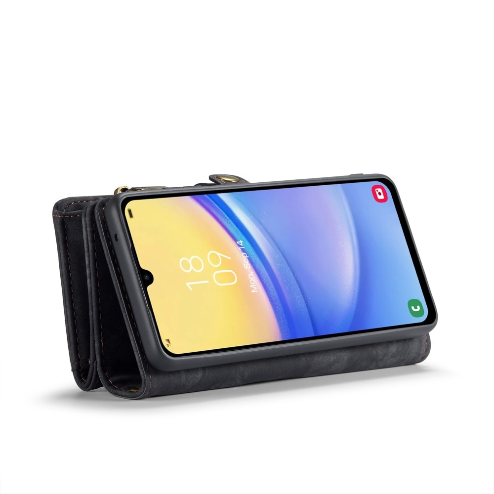 Multi-slot Portemonnaie-Hülle Samsung Galaxy A16 grau