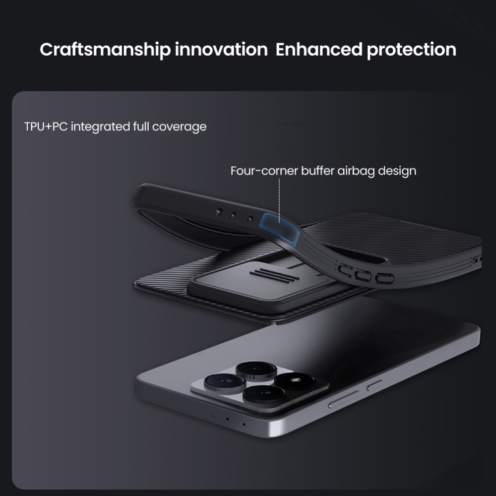 CamShield Hülle Xiaomi 14T schwarz