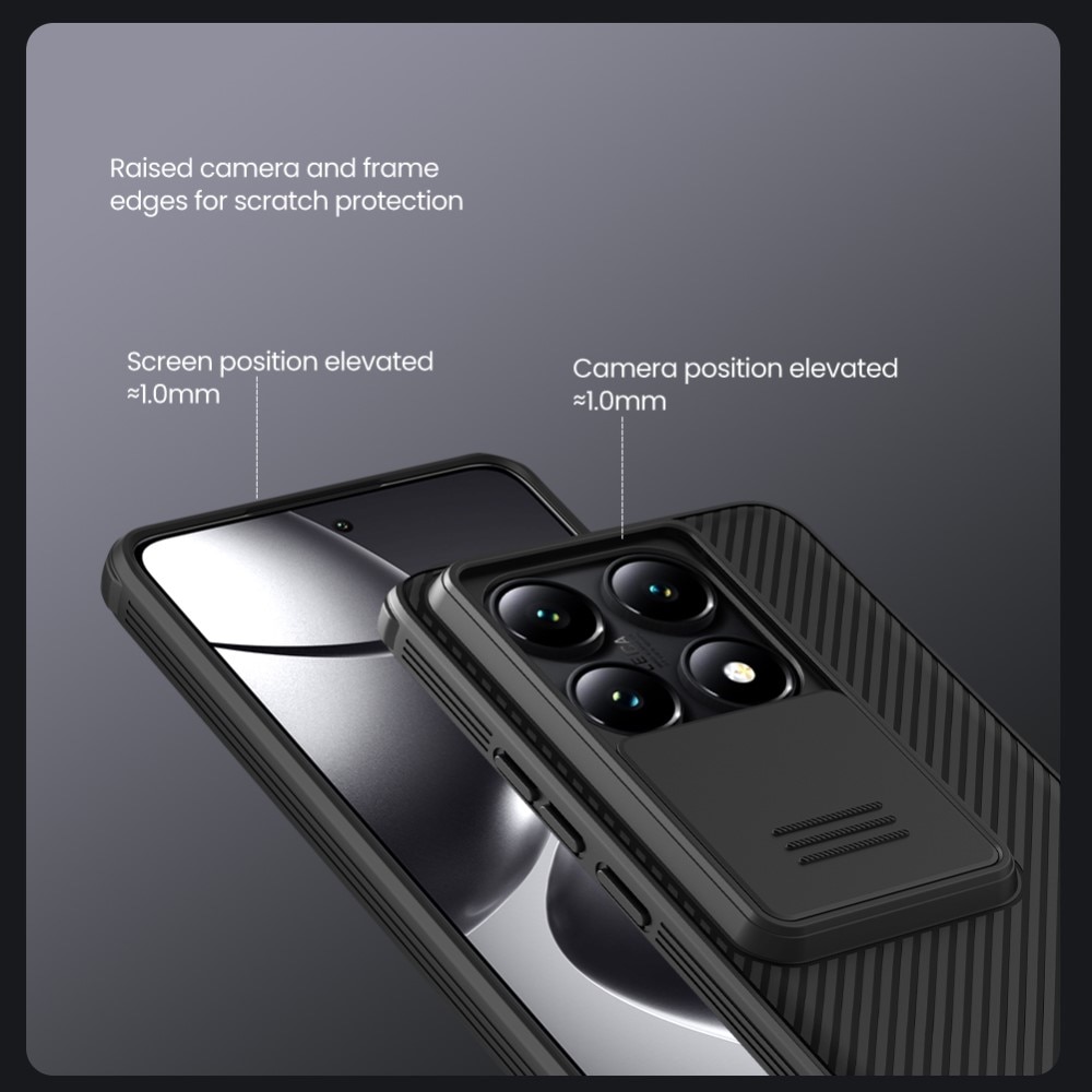 CamShield Hülle Xiaomi 14T Pro schwarz