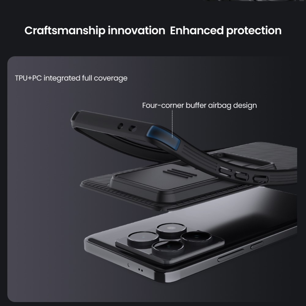 CamShield Hülle Xiaomi 14T Pro Schwarz