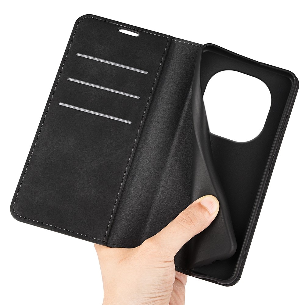 Xiaomi Redmi Note 14 Pro Slim Handytasche Schwarz