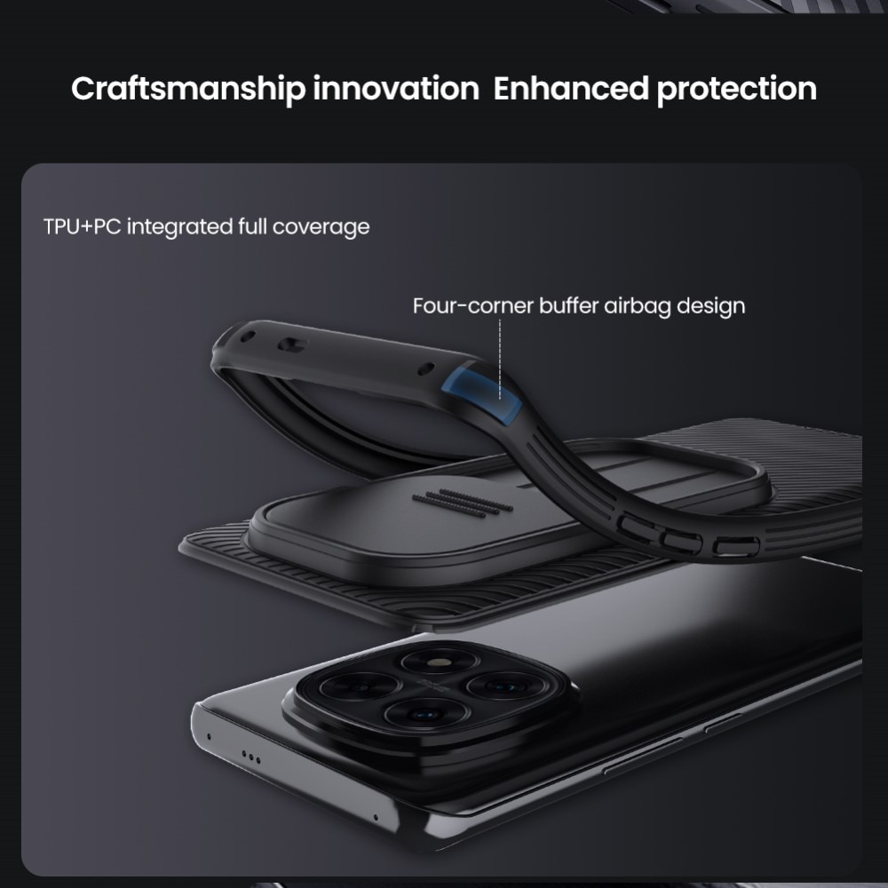 CamShield Hülle Xiaomi Redmi Note 14 Pro schwarz