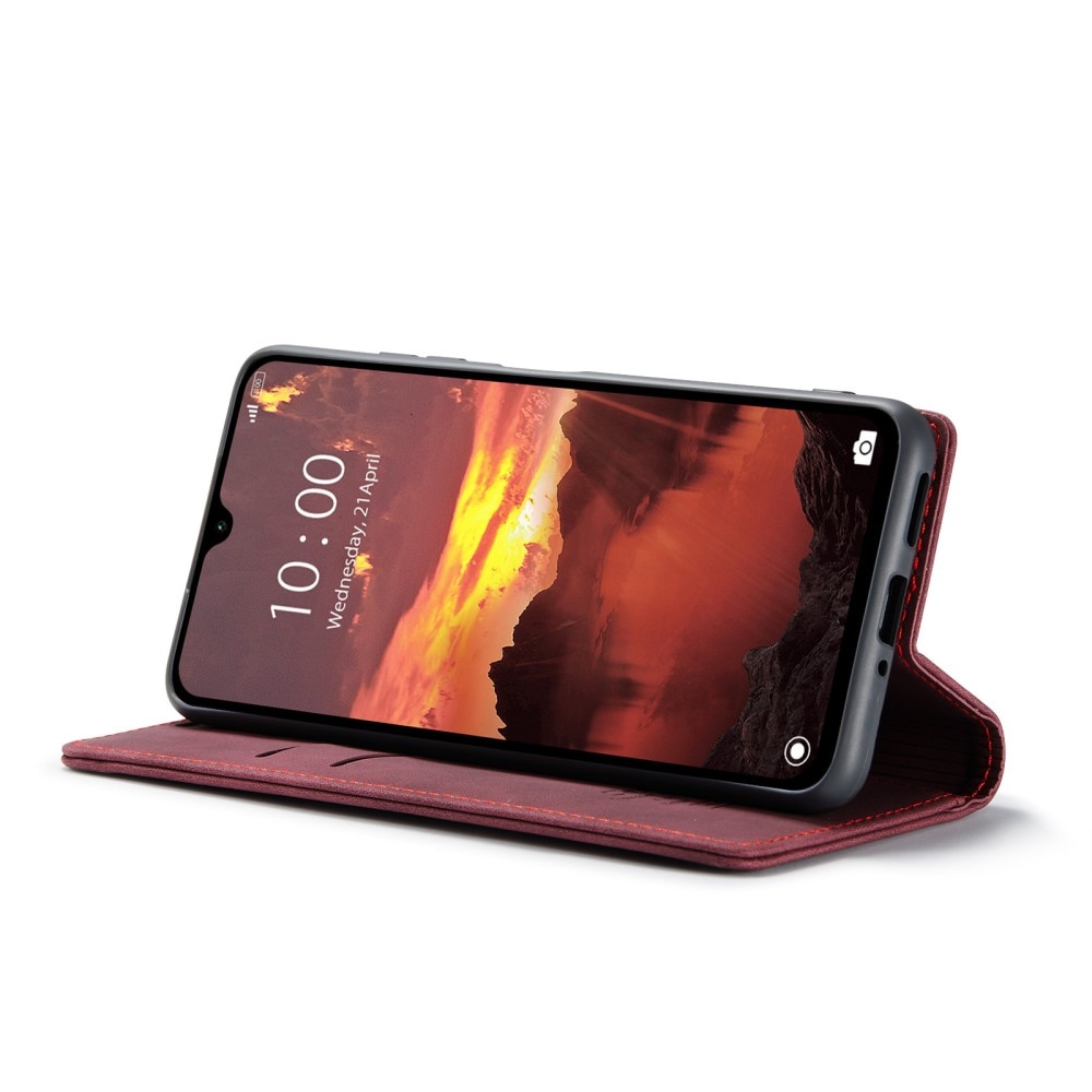 Slim Portemonnaie-Hülle Xiaomi Redmi 14C Rot