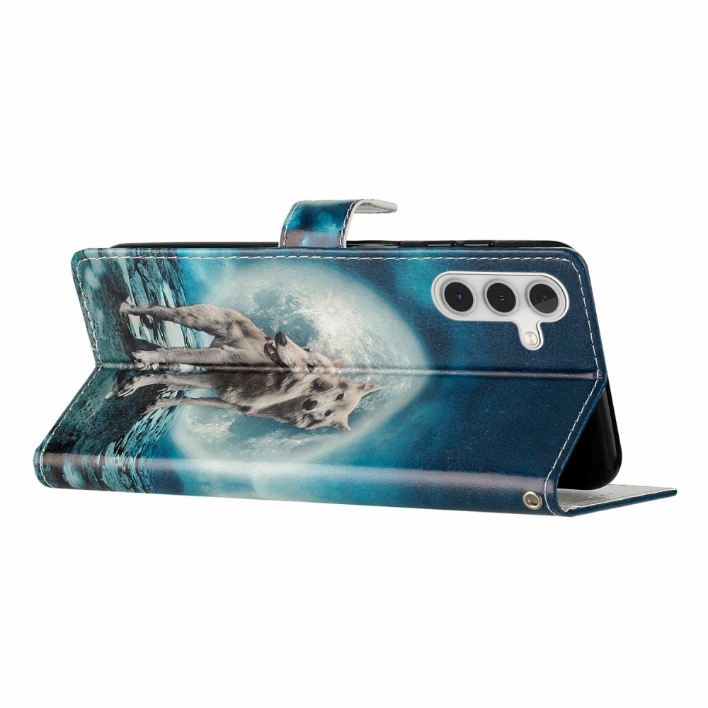 Samsung Galaxy A36 Handytasche Wölfe