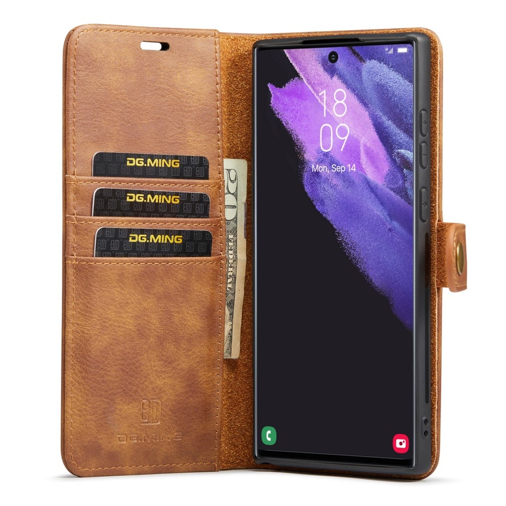 Handytasche Magnetische Samsung Galaxy S25 Ultra Cognac