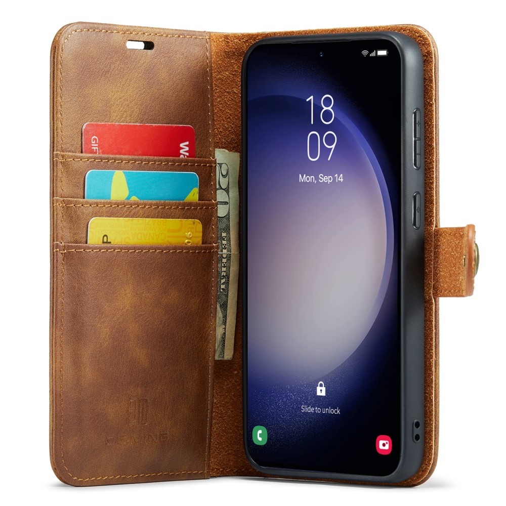 Handytasche Magnetische Samsung Galaxy A36 Cognac