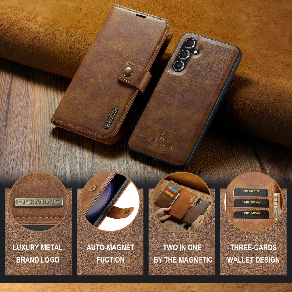 Handytasche Magnetische Samsung Galaxy A36 Cognac