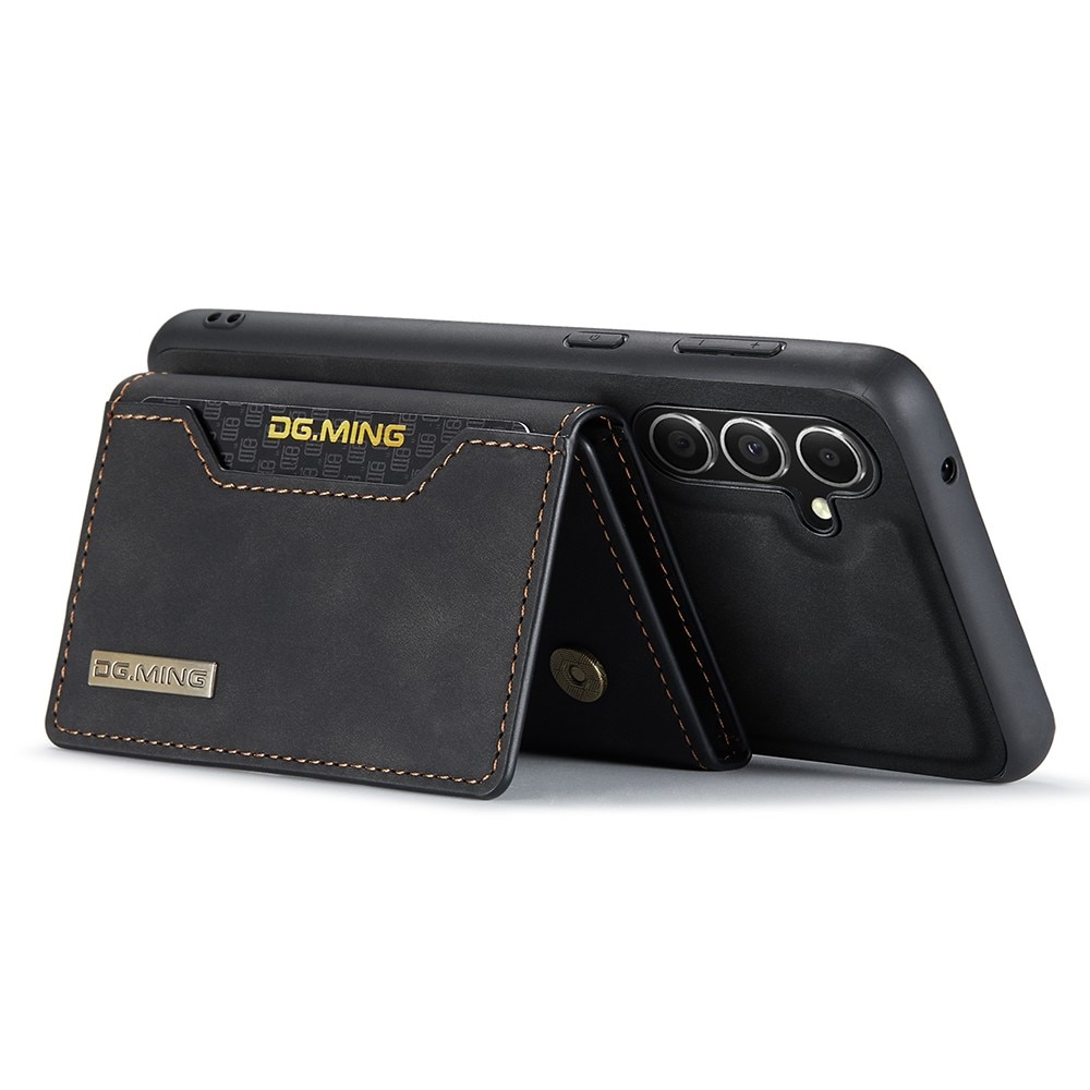 Magnetic Card Slot Case Samsung Galaxy S25 Black