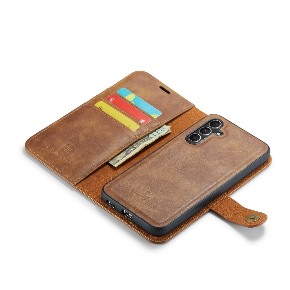 Handytasche Magnetische Samsung Galaxy S25 Cognac