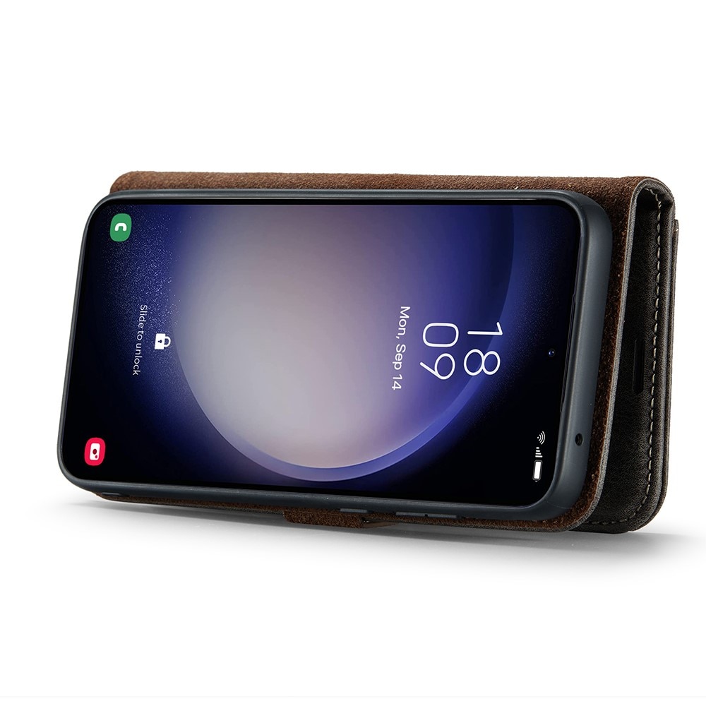 Handytasche Magnetische Samsung Galaxy S25 Brown