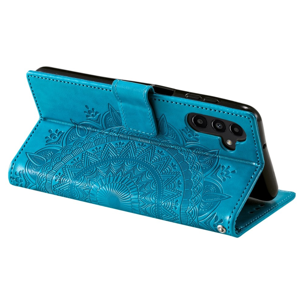 Samsung Galaxy A36 Handytasche Mandala blau