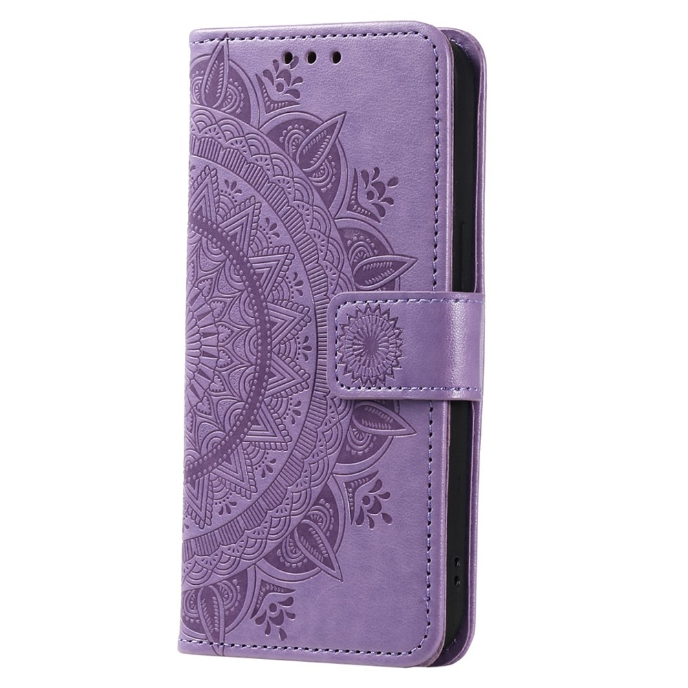 Samsung Galaxy A36 Handytasche Mandala lila