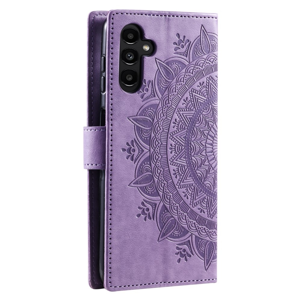 Samsung Galaxy A36 Handytasche Mandala lila