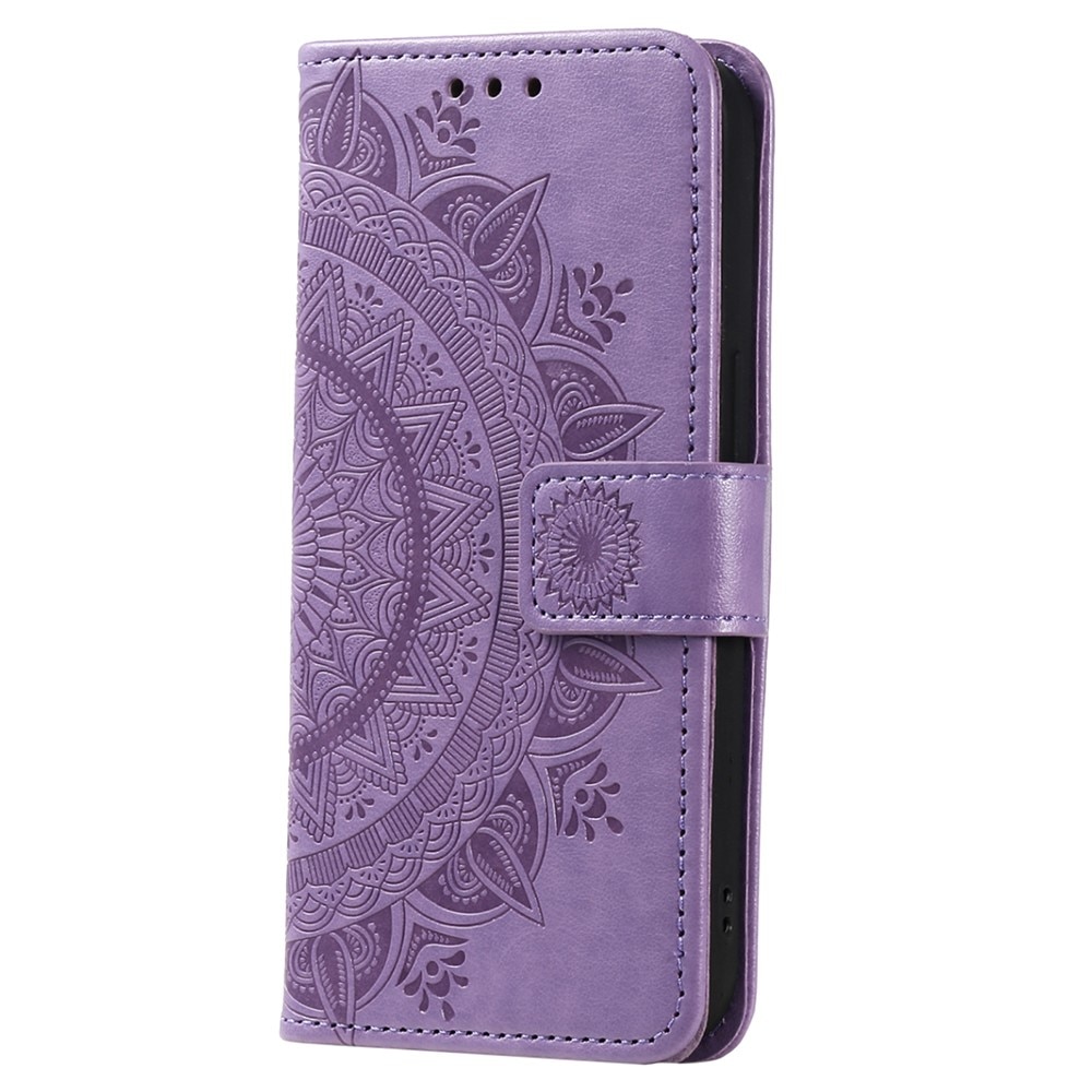 Samsung Galaxy A56 Handytasche Mandala lila